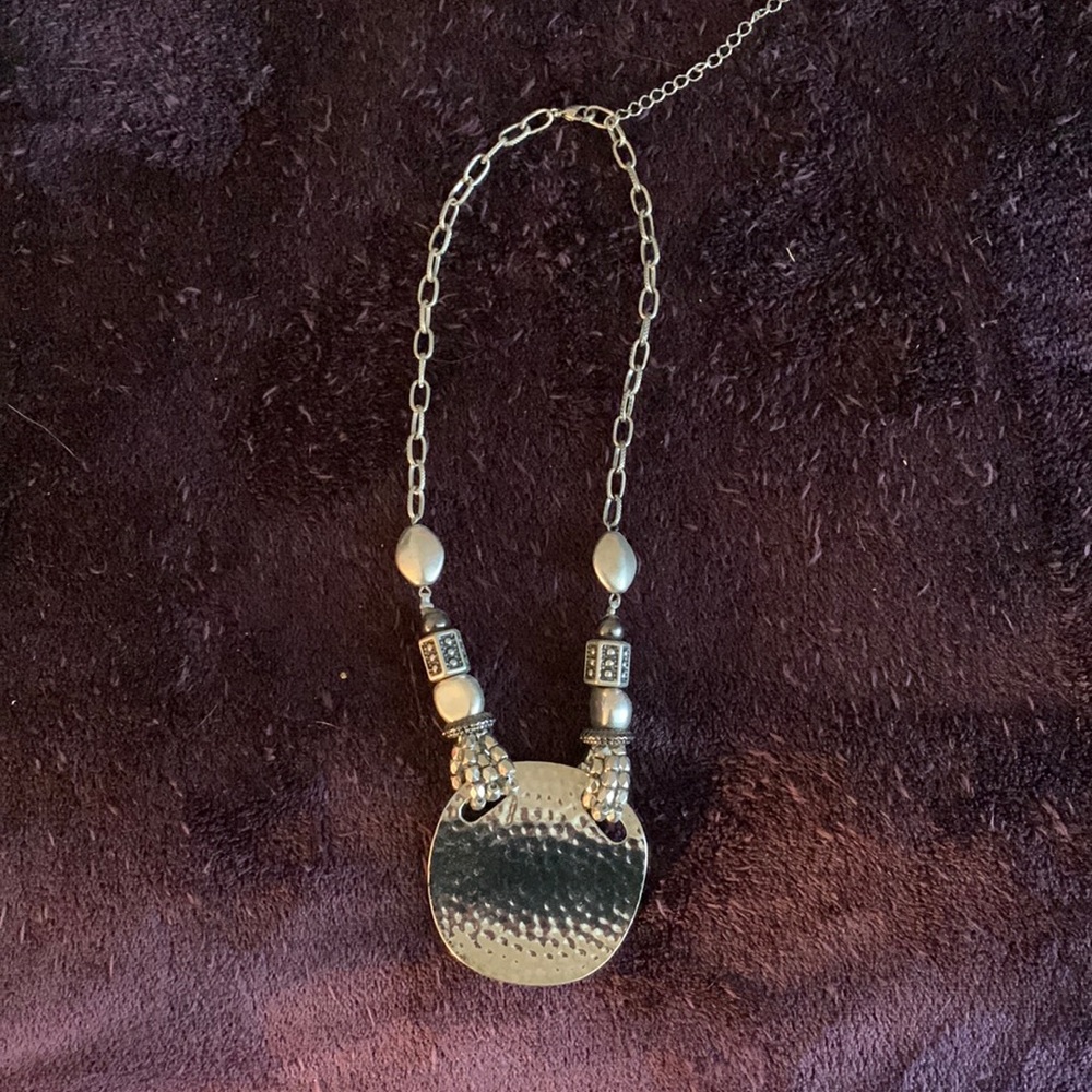 Silver necklace